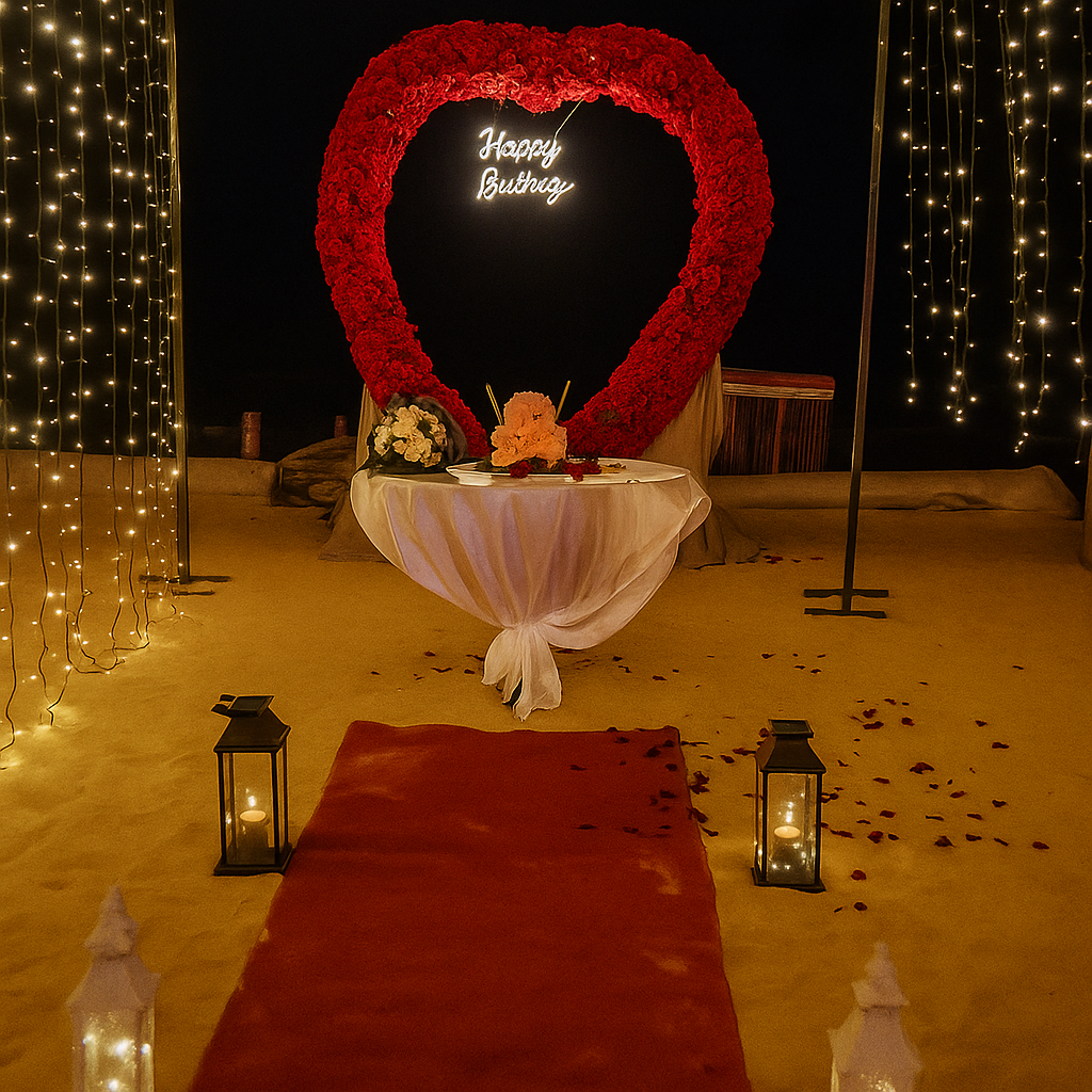 Beach Bliss Surprise Setup